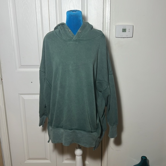 Free People Movement Oversized Hoodie Sweatshirt Women’s Medium - Picture 3 of 10